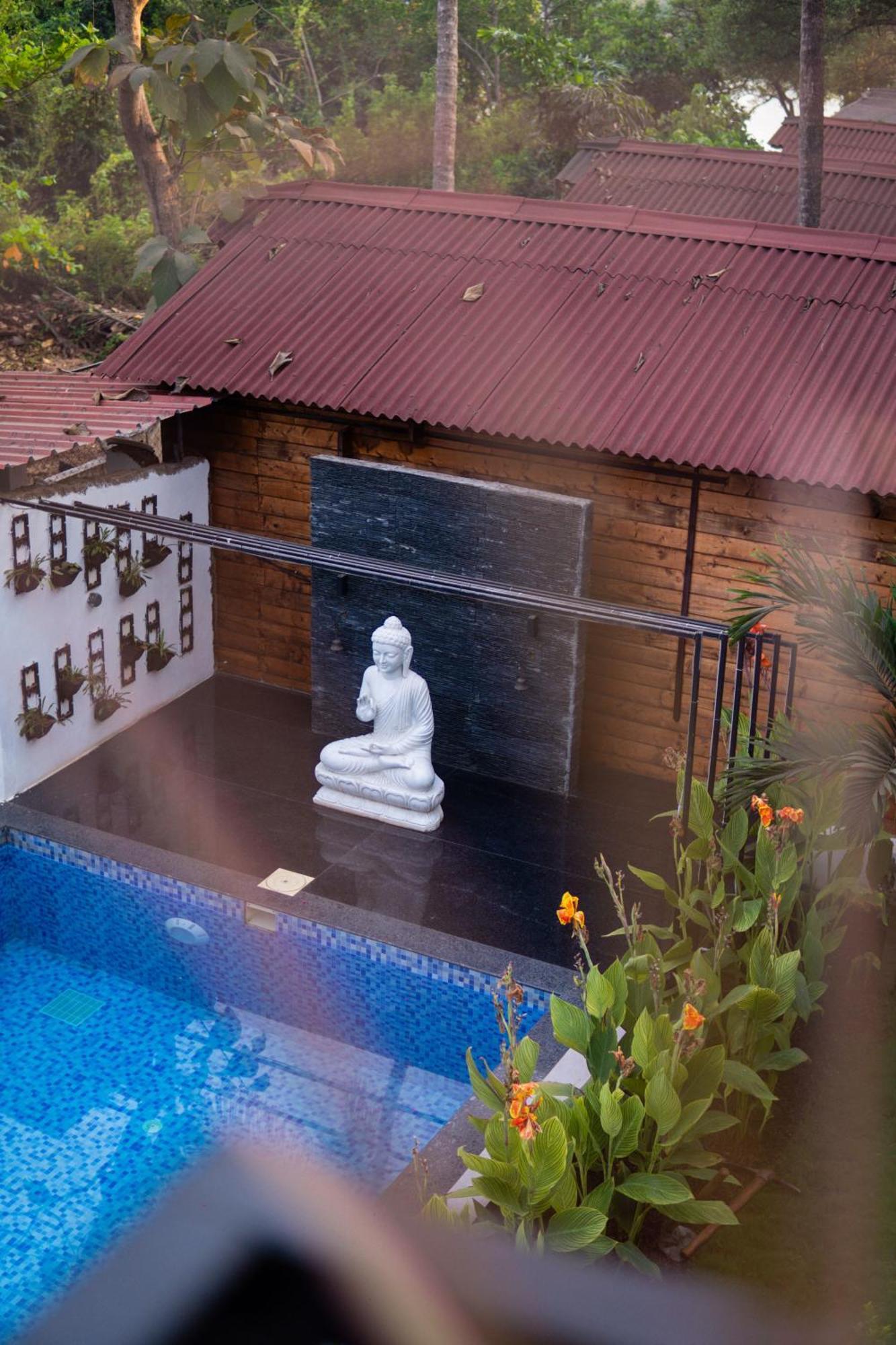 Tranquill Riverside Luxury Cottages With Bathtub, Candolim Eksteriør billede