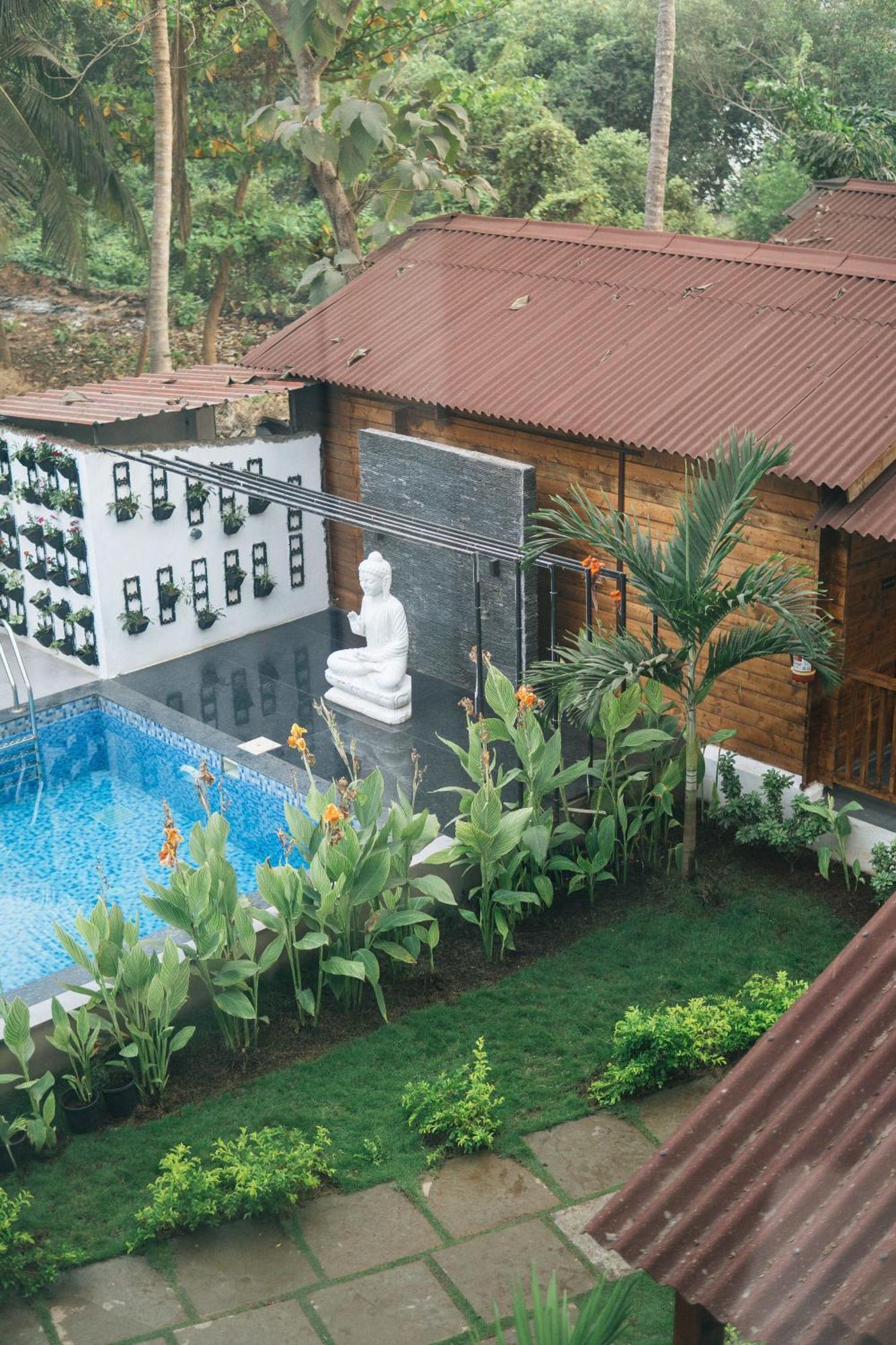 Tranquill Riverside Luxury Cottages With Bathtub, Candolim Eksteriør billede