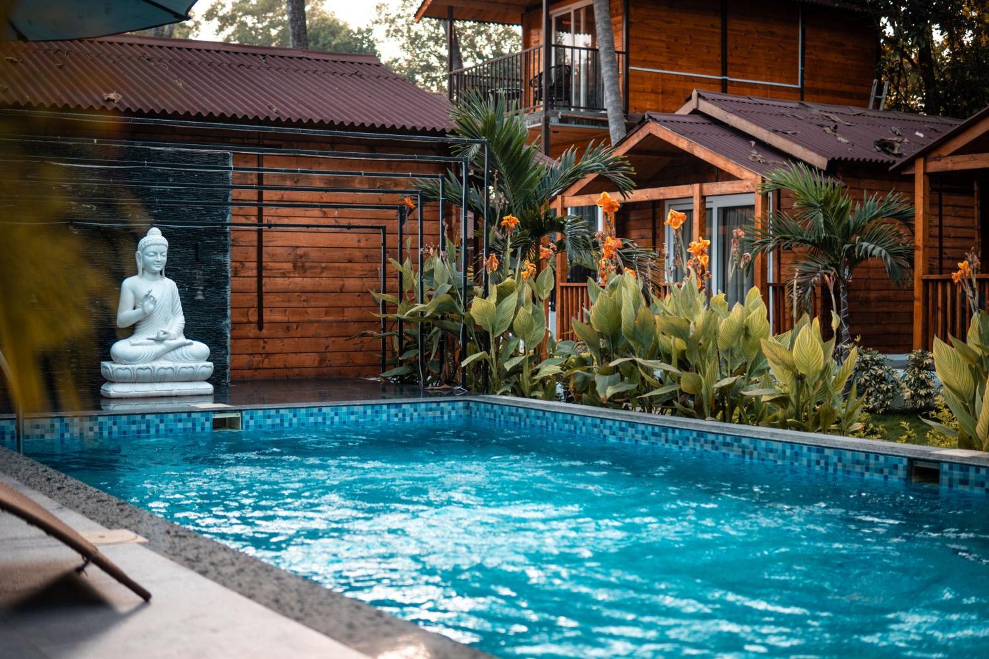 Tranquill Riverside Luxury Cottages With Bathtub, Candolim Eksteriør billede